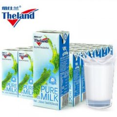 新西兰进口牛奶纽仕兰新西兰进口牛奶纽仕兰高钙低脂纯牛奶250ml*24盒*1箱